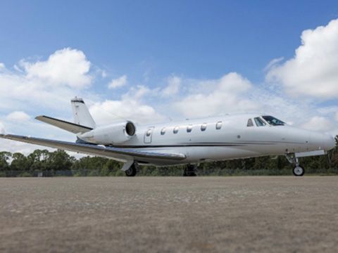 Cessna Citation Excel empty leg
