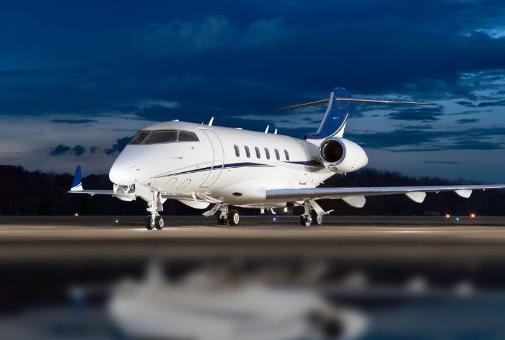 Bombardier Challenger 300 empty leg