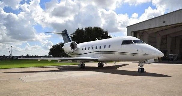 Bombardier Challenger 604 empty leg