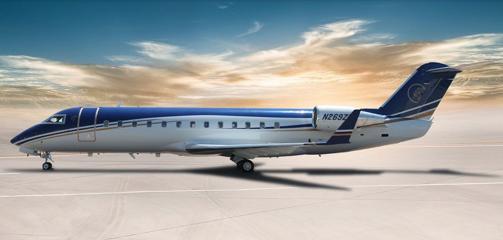 Bombardier Challenger 850 empty leg
