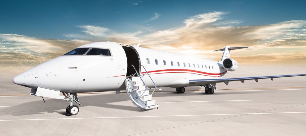 Bombardier Challenger 850 empty leg