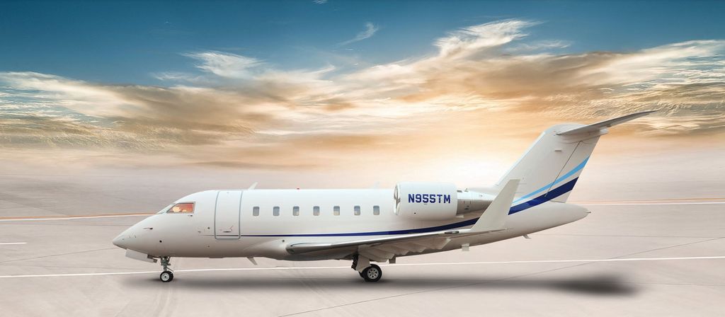 Bombardier Challenger 605 empty leg