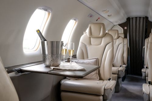 Pilatus PC 24 empty leg