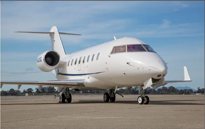 Bombardier Challenger 605 empty leg