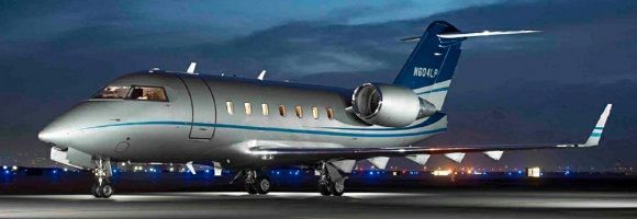 Bombardier Challenger 604 empty leg