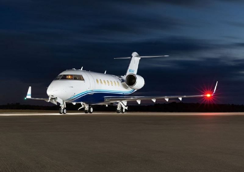 Bombardier Challenger 605 empty leg
