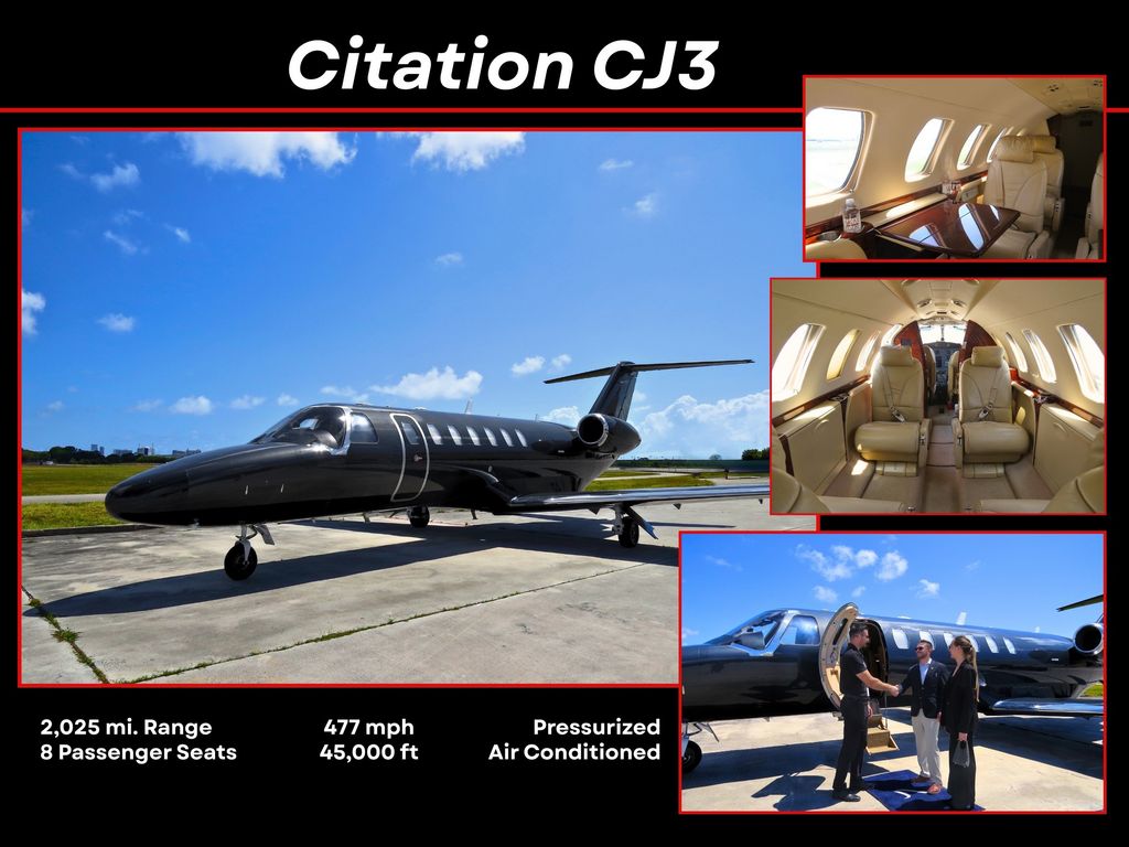 Cessna Citation CJ3 empty leg