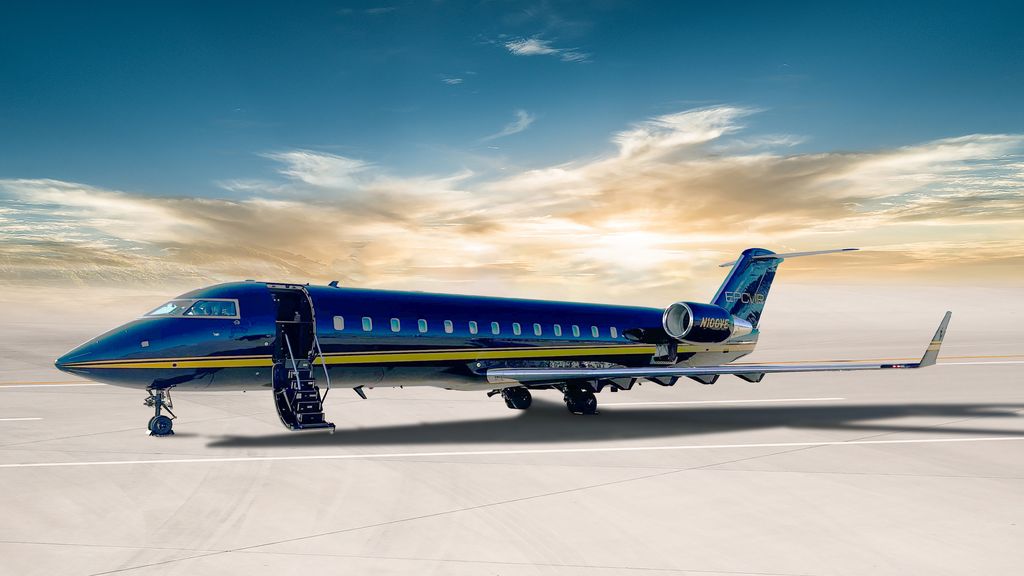 Bombardier Challenger 850 empty leg