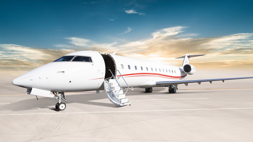 Bombardier Challenger 850 empty leg