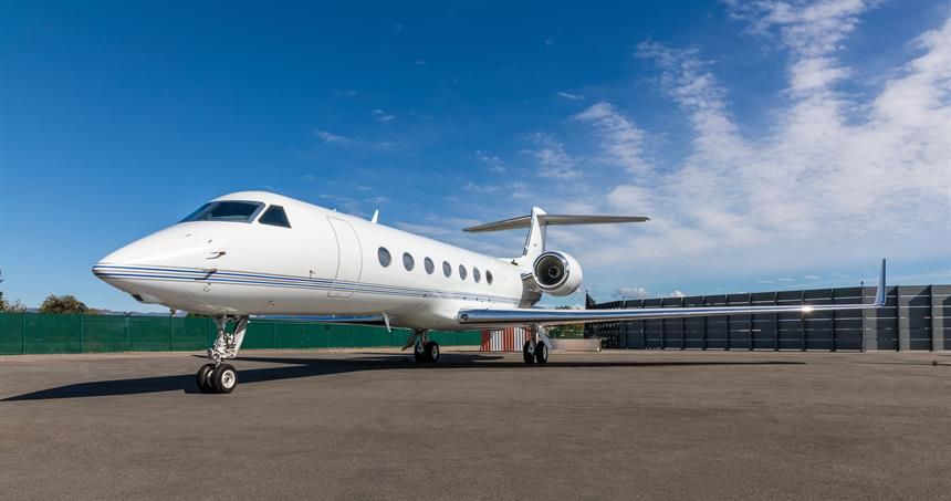 Gulfstream G550 empty leg