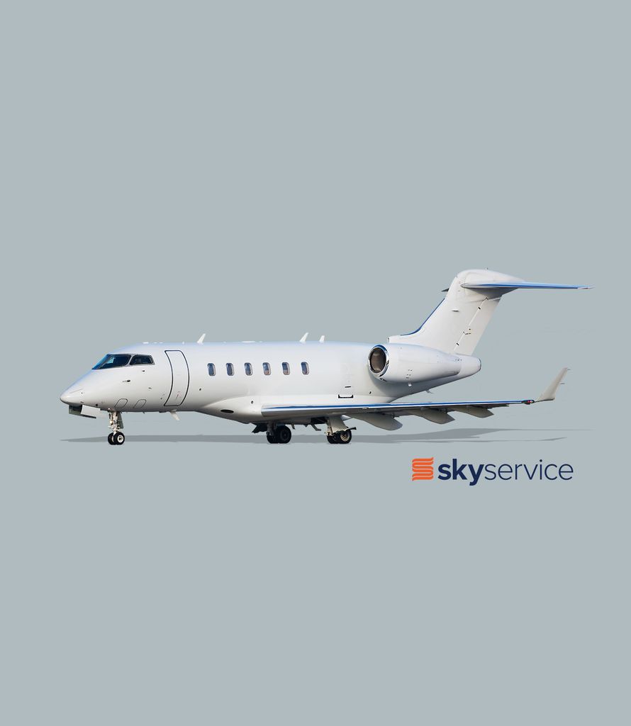 Bombardier Challenger 650 empty leg