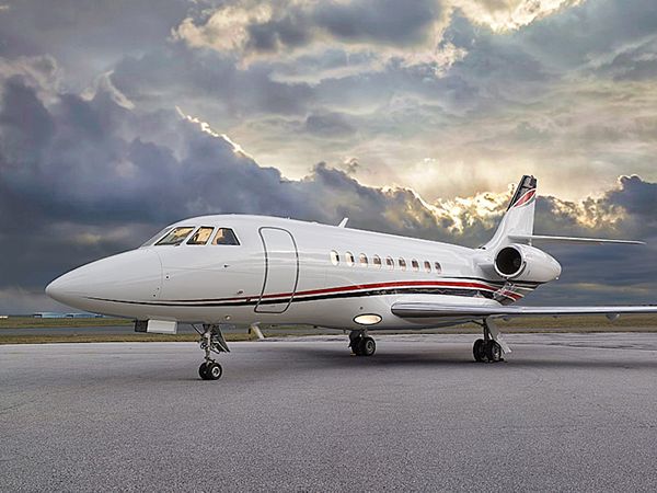 Dassault Falcon 2000 empty leg