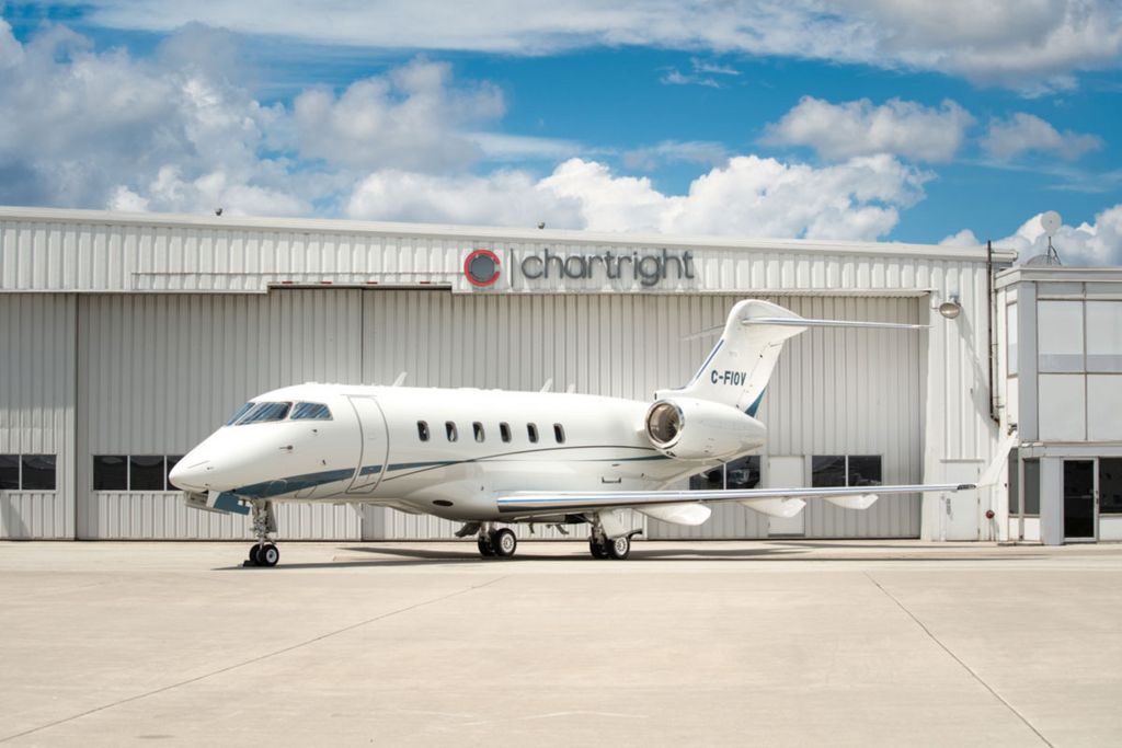 Bombardier Challenger 300 empty leg